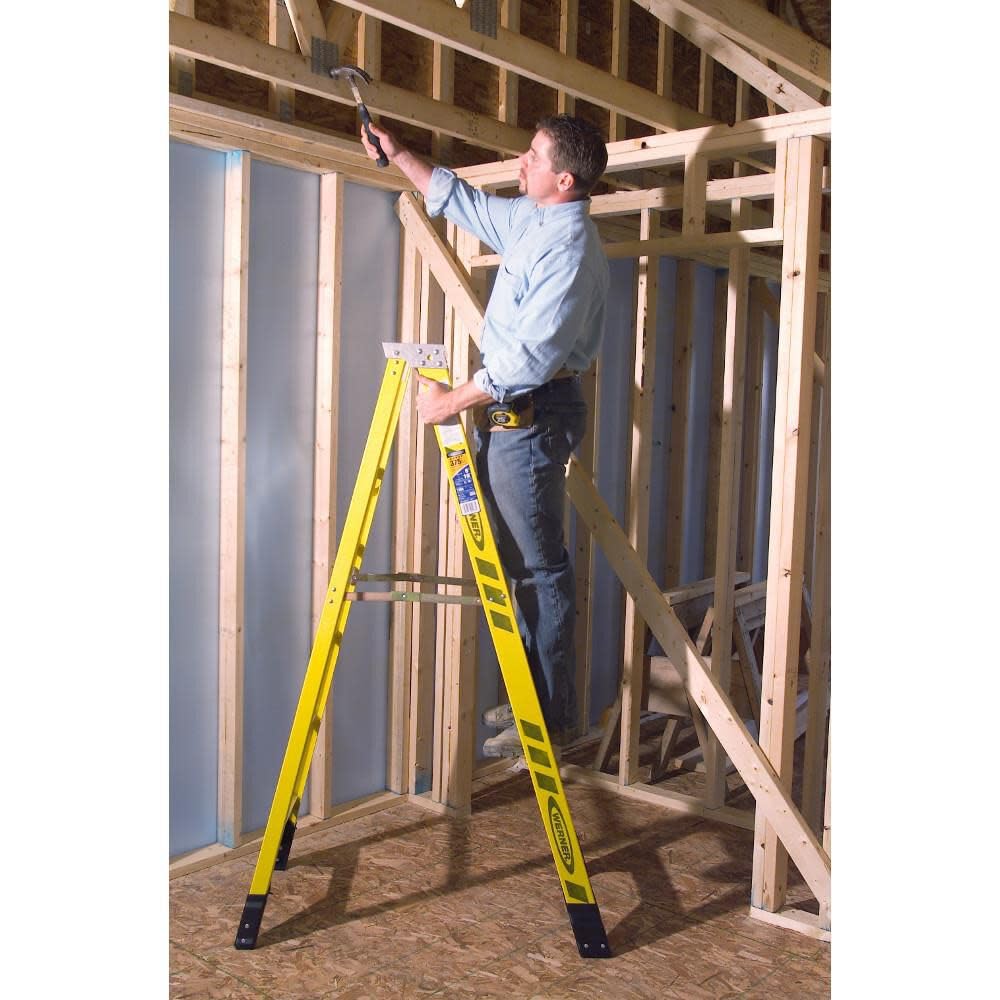 7306 Werner 375-Pound Duty Rating Type IAA Fiberglass Stepladder, 6-Foot
