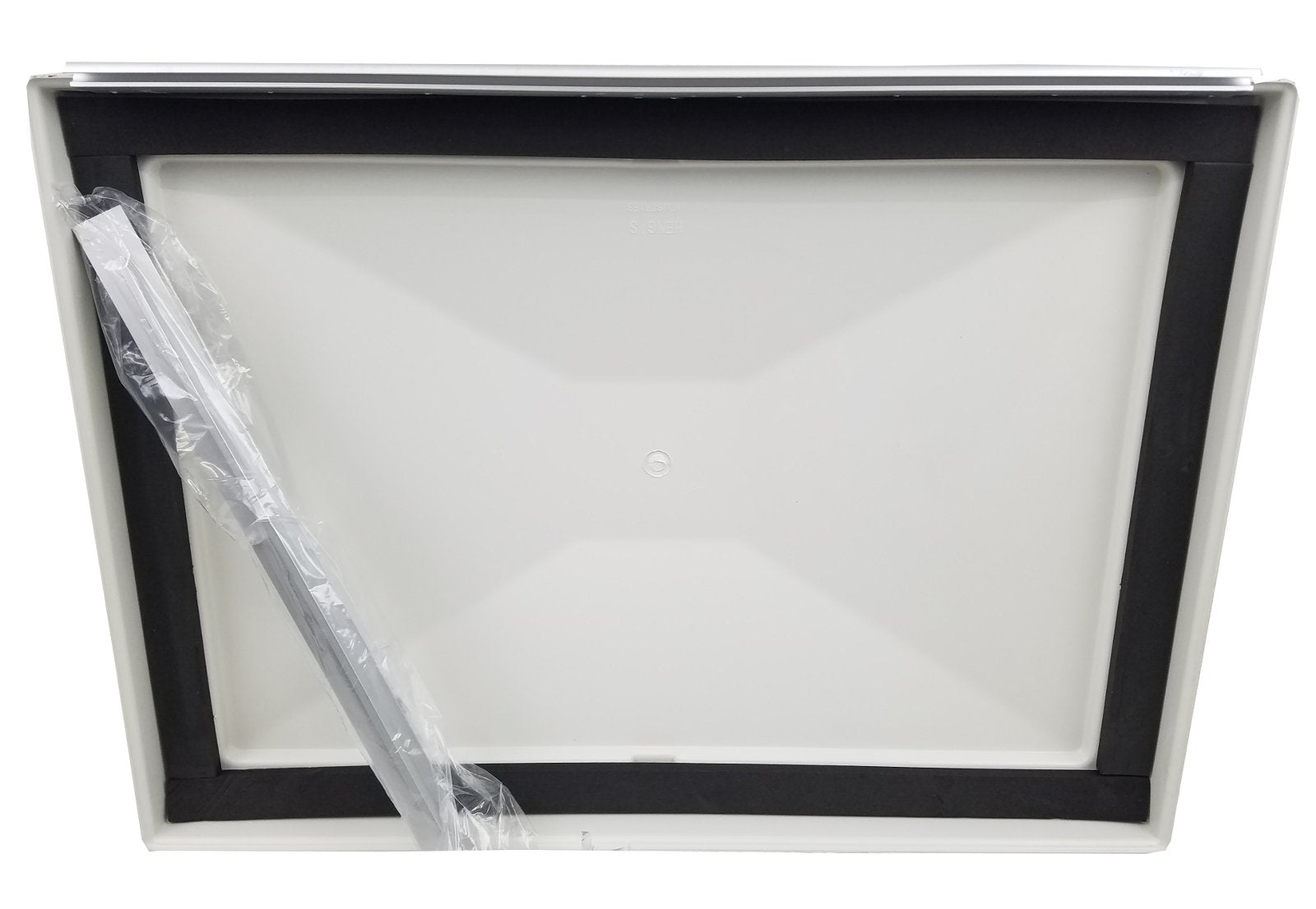 15" x 22" Opaque White Heng's Vent Lid (90008-C1)