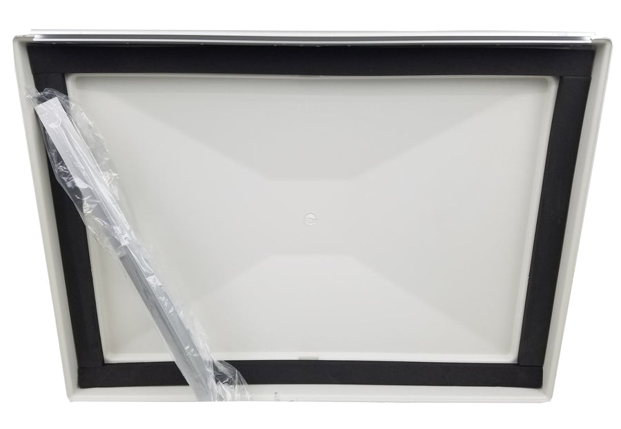 15" x 22" Opaque White Heng's Vent Lid (90008-C1)