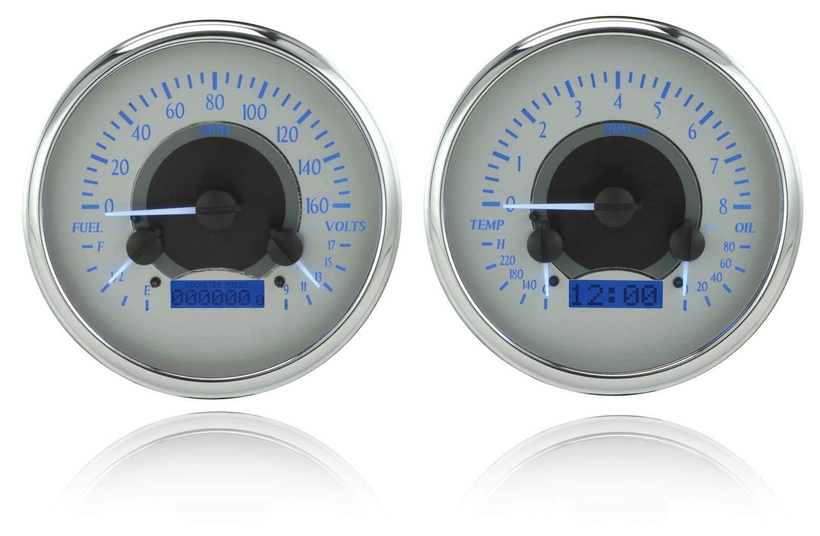 Silver Face - Blue Display 1947-53 Chevy Truck VHX System