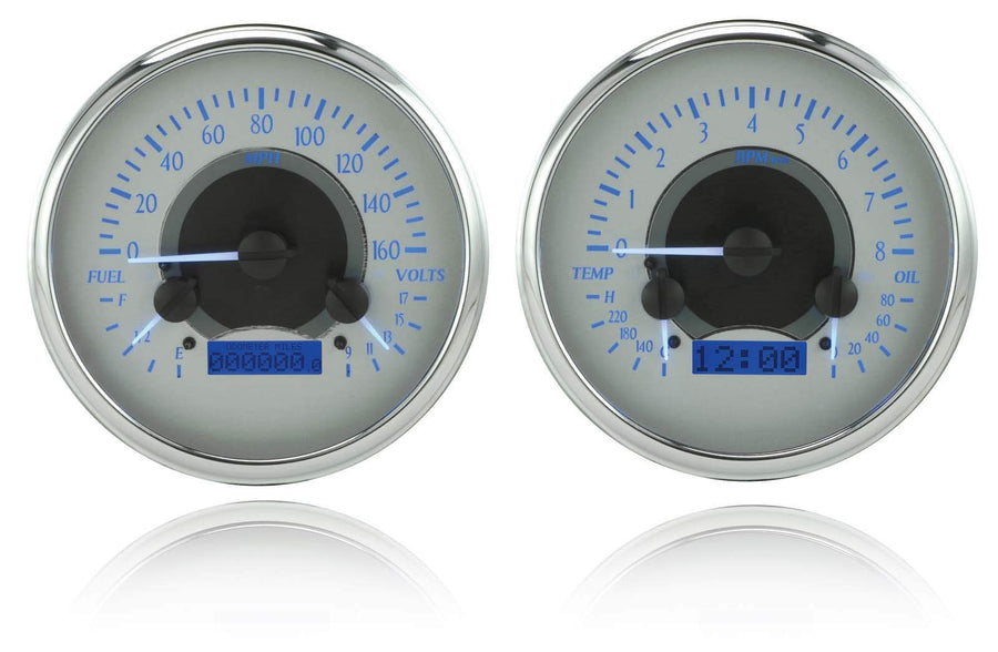 Silver Face - Blue Display 1947-53 Chevy Truck VHX System