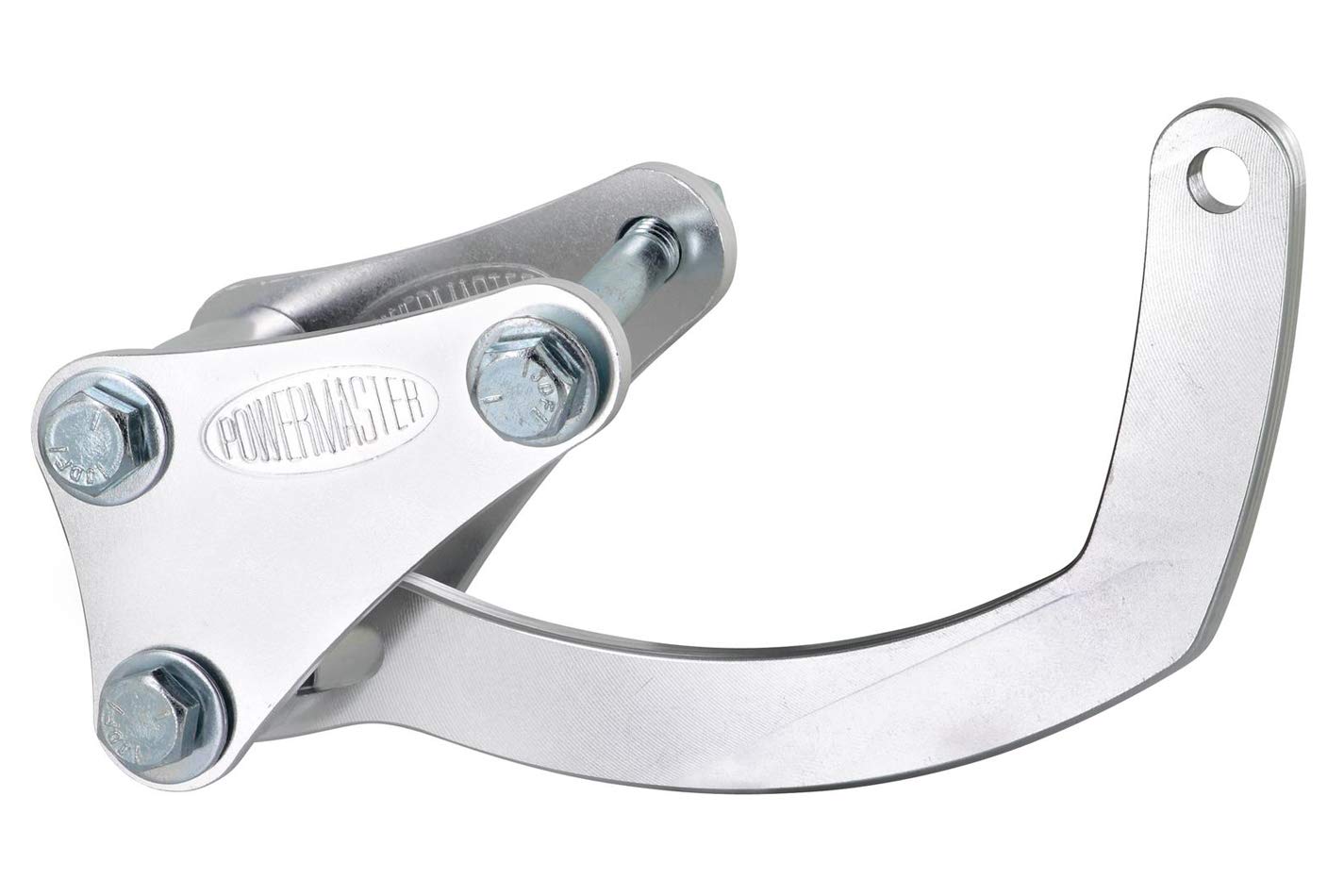 Bracket Powermaster Billet Aluminum Low Mount [SBC] for Str MTG 6.61" Alt's