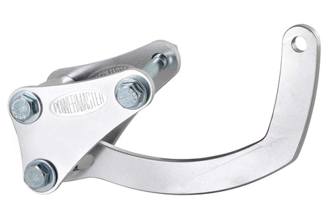 Bracket Powermaster Billet Aluminum Low Mount [SBC] for Str MTG 6.61" Alt's