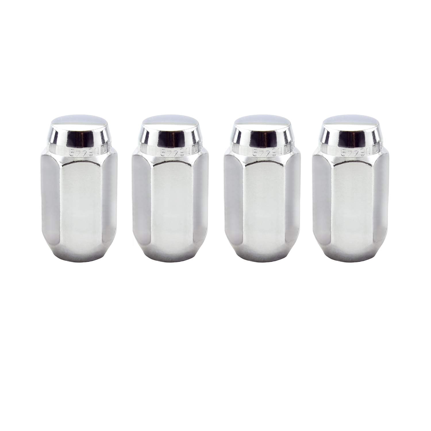 Chrome Cone Seat Style MCGARD 64008 Lug Nut Set (9/16" - 18 Thread Size) - Set of 4