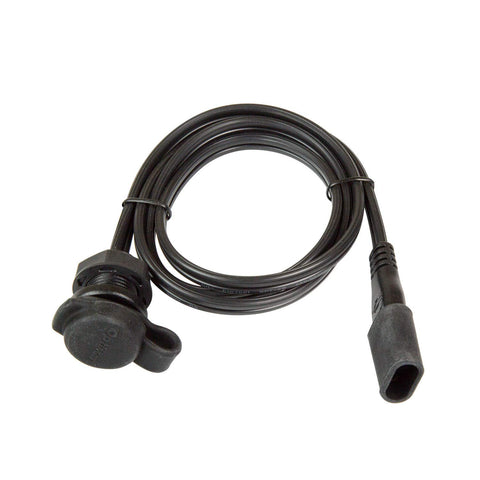 Tecmate OptiMATE O-40 Cable, Weatherproof panel mount SAE socket, Black