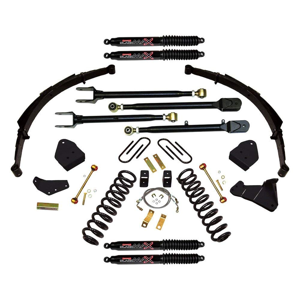 Skyjacker Suspension Lift Kit F86024KS-B w/Shock Black MAX Shocks 6 in. Lift