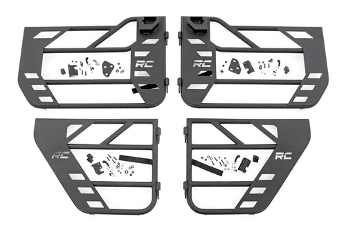 Rough Country Steel Tube Doors Front & Rear for 18-22 Jeep JL/JLU/JT - 10619