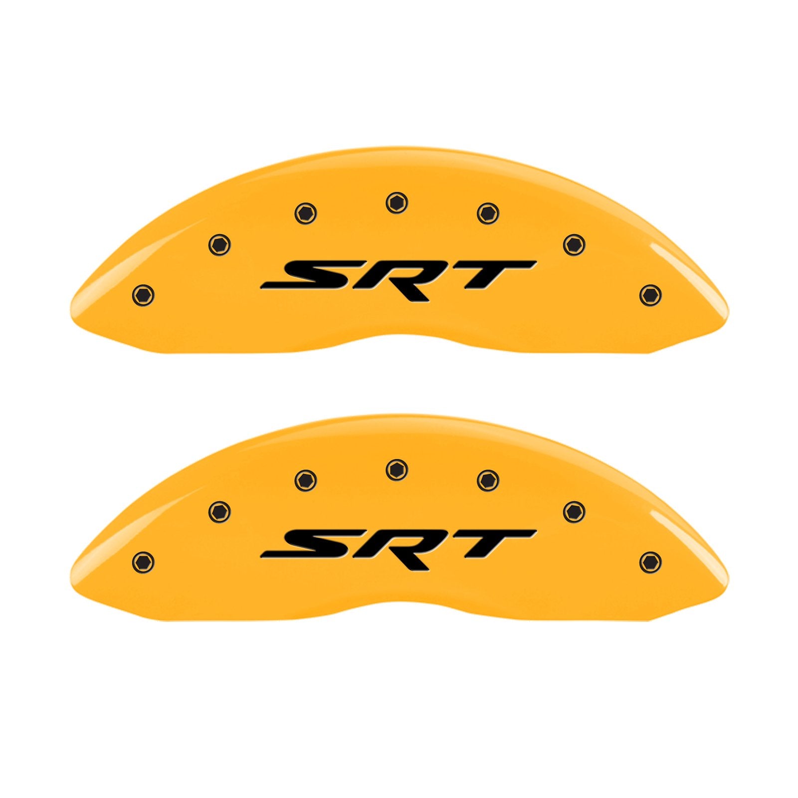 Caliper Covers MGP 42002SSRTYL Yellow Caliper Cover