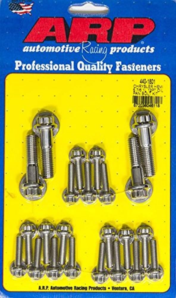 Oil Pan 440-1801 ARP Bolt Kit (Oil Pan 12pt Mopar 5.7L/6.1L Hemi)