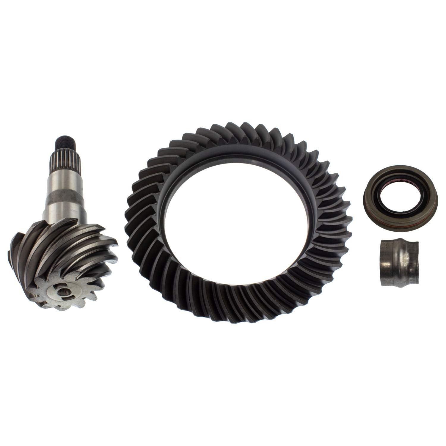 Differential Ring & Pinion Motive Gear D44-373JK, For Dana 44 JK Ratio 3.73, 10-Bolt, 24 Spline 11 Pinion & 41 Ring Tooth – Fits Jeep Wrangler Replaces Spicer 2013742-5, 68088918AA, YG D44RS-RUB