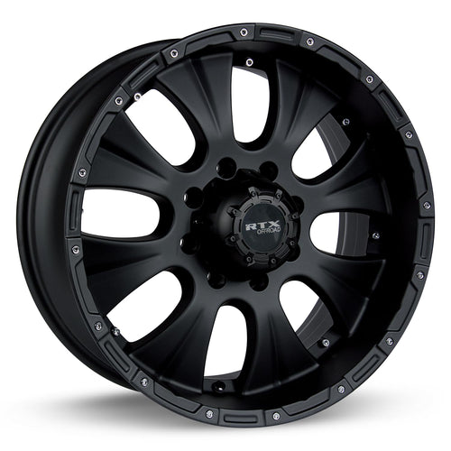081352 RTX® • Crawler • Matte Black • 17x8 8x165.1 ET20 CB130