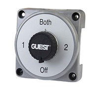 Heavy Duty Guest 2300A Diesel Power Marie Battery Selector Switch (360 Continuous, 600 Momentary Amps)