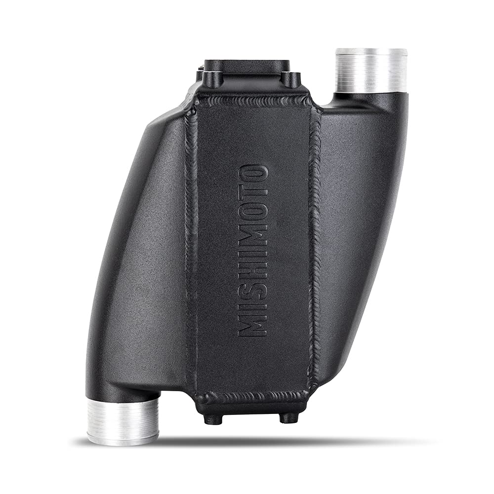 Mishimoto Universal Air-to-Water Intercooler MMINT-A2W-DPR-2, Dual-Pass Coolant Flow, 1000HP - Opposite Side Inlet/Outlet