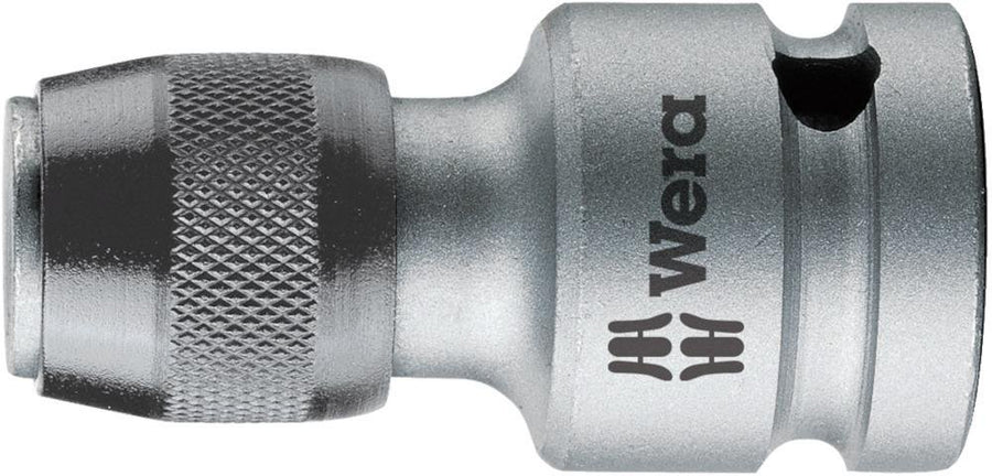 Wera 784 B/1 Female Quick-Release Chuck, Adaptor 1/4" x 3/8" Drive,5042755001
