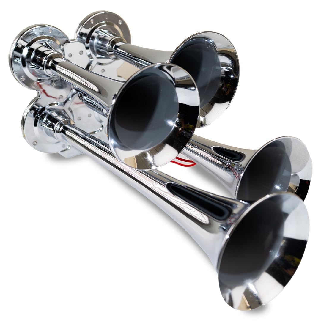 Compact Air Horns Kleinn 141 Quad - Chrome