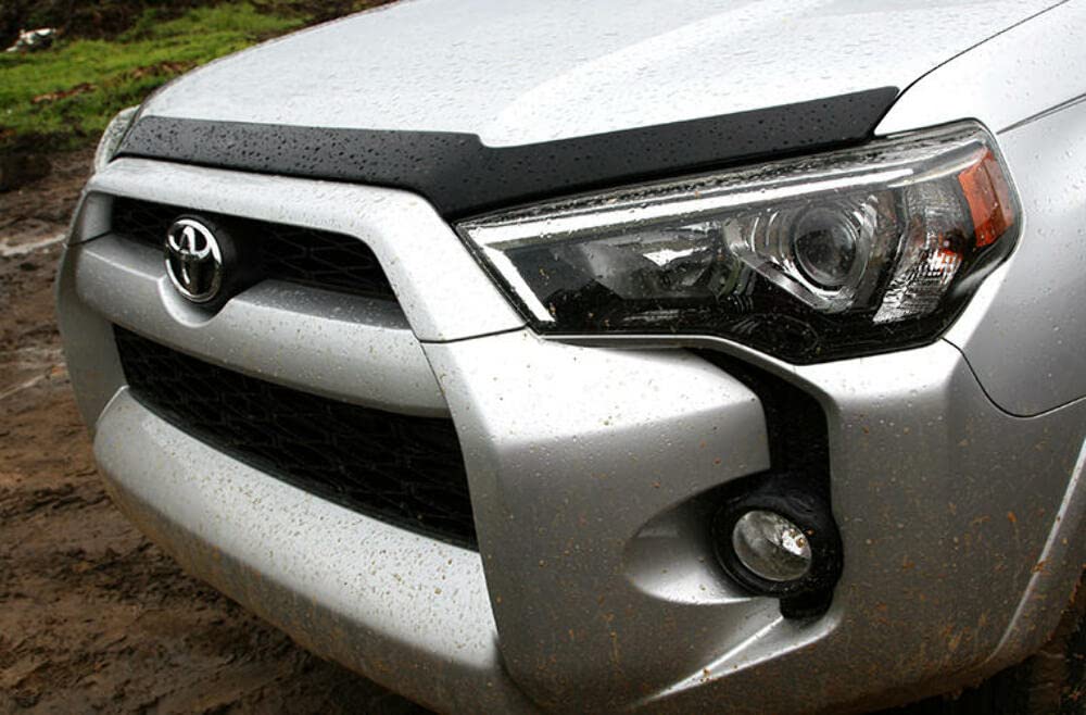 Aeroskin Hood Protector Auto Ventshade [AVS] | Fits 2018-2025 Mazda CX - 5 | Low Profile Deflector/Bug Shield - 1 pc., Smoke | 322158
