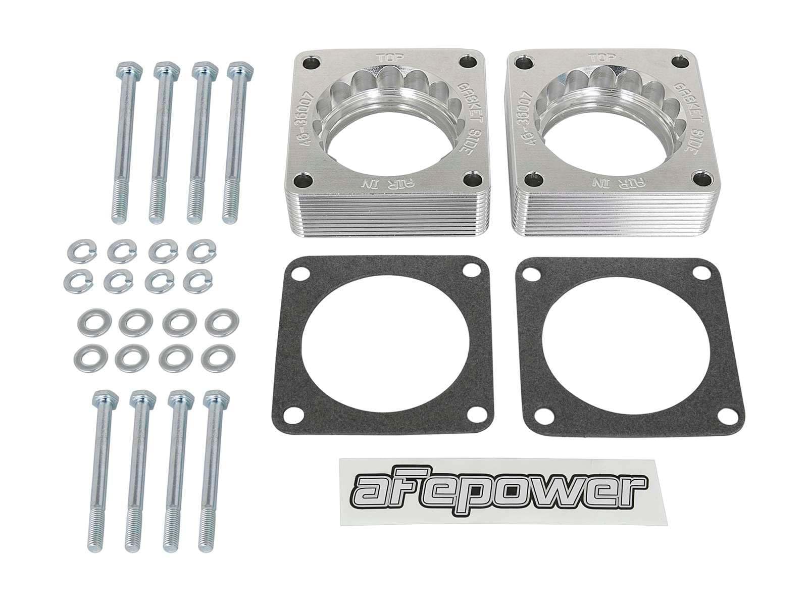 Throttle Body Spacer Kit Silver Bullet (Pair)
