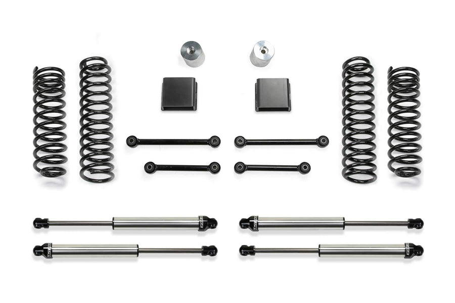20-21 Jeep JT Fabtech 4WD Diesel 3in Sport II System w/DLSS SHKS (K4193DL)