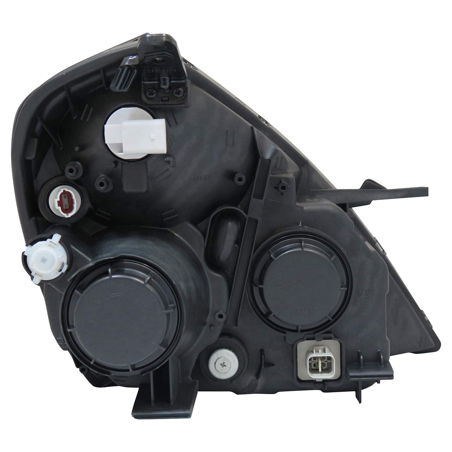 Left TYC Headlight Assembly Compatible with 2008-2012 Kia Sedona