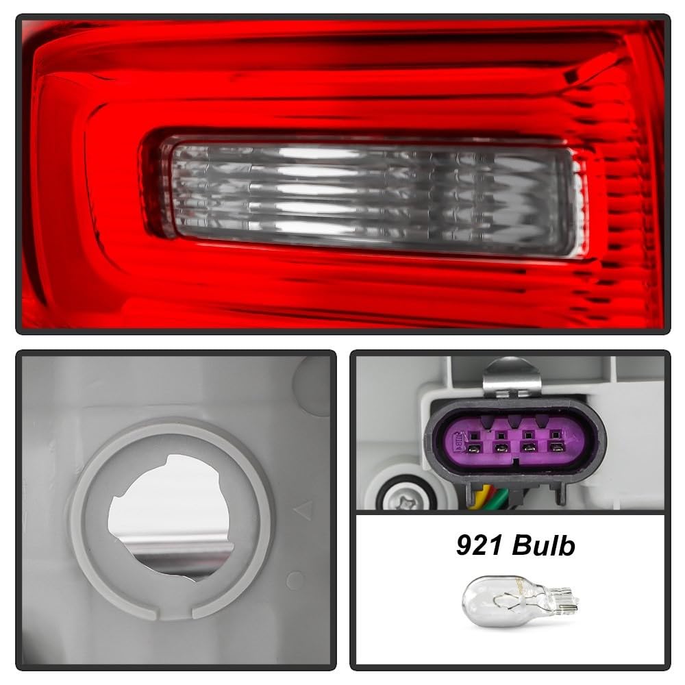 Chevy Equinox 16-17 Spyder (POE) Halogen Type w/Wiring Tail Light - OE Left