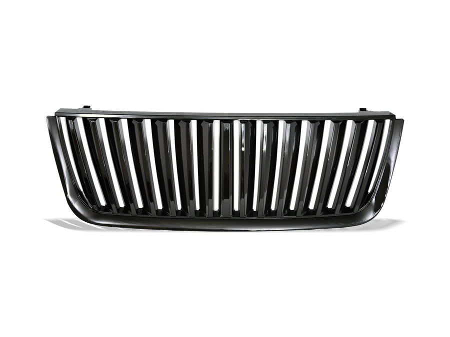 Vertical Front Hood Grille Armordillo USA 7148062 - Matte Black Fits 2003-2006 Ford Expedition