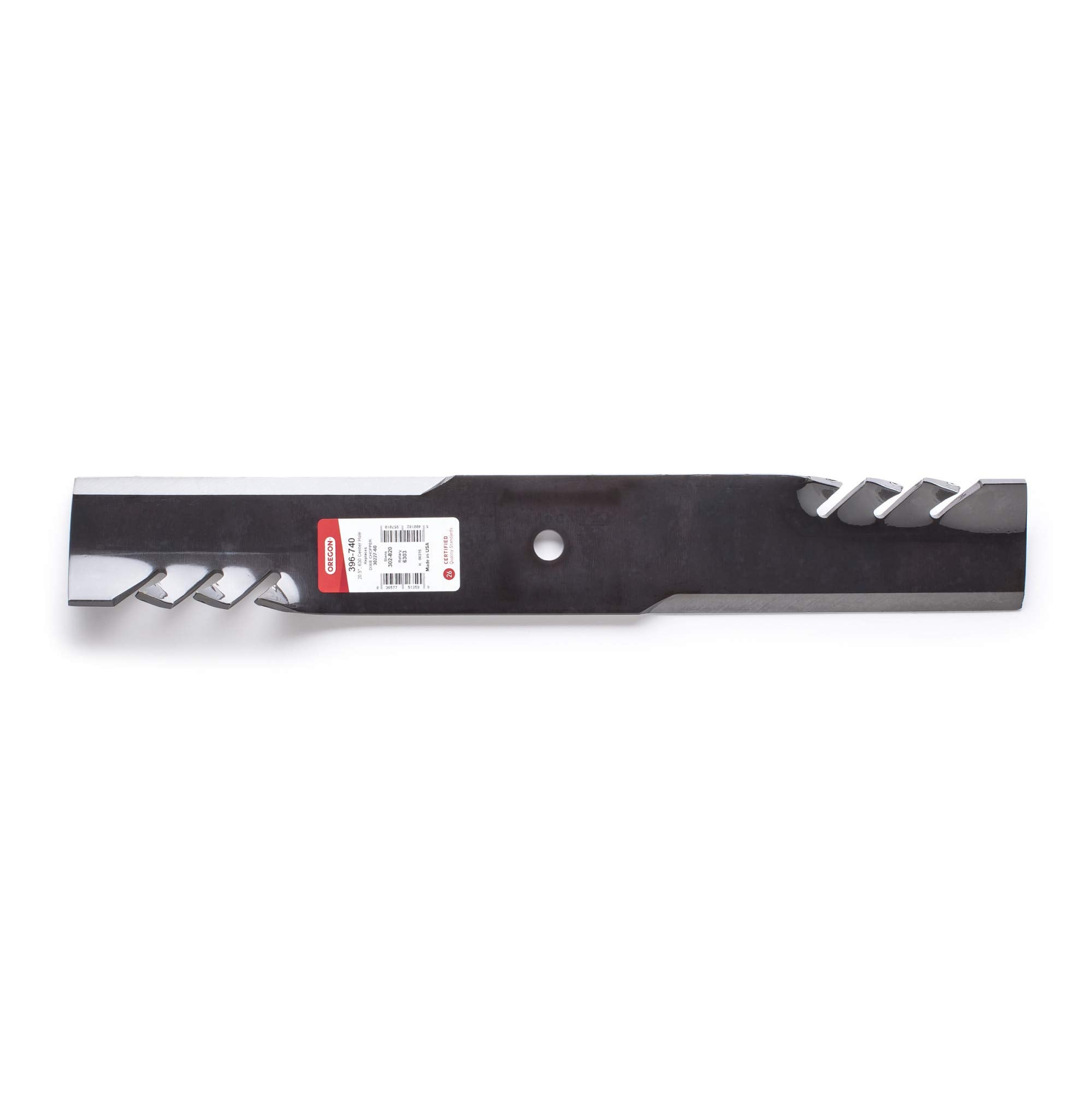 Dixie Chopper Oregon 396-740 Gator Mulcher G6 Blade Replacement lawnmower blade 20-1/2", Black