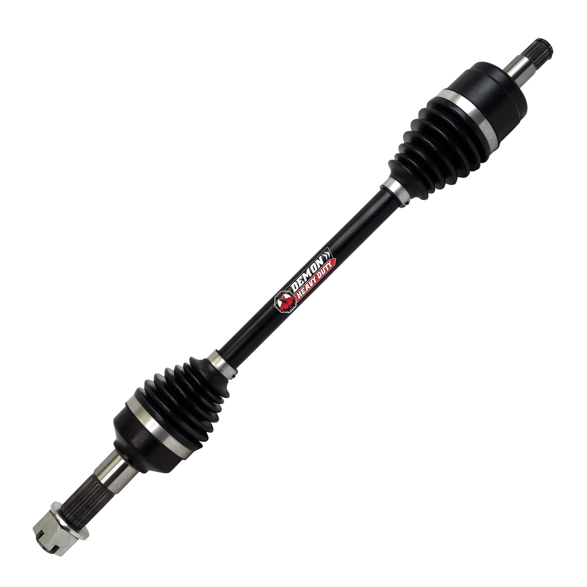 Heavy Duty Axle for (2014-17) CFMOTO UFORCE 500/800, Demon Powersports Front Right Made of 4340 Chromoly Steel, In Dual Heat Treated High Strength, Gives Wider Angles & In Molybdenum Grease Precision