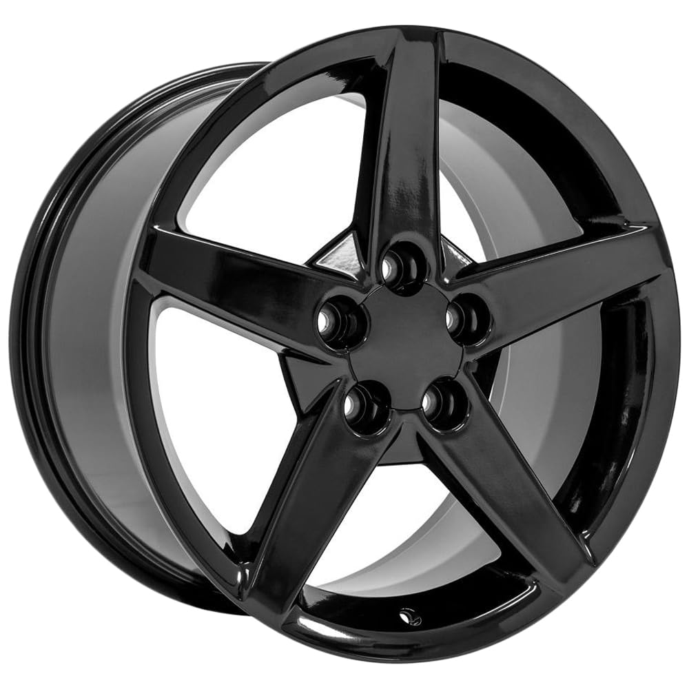CV06A-18095-5475-58B Black Wheel OE Wheels LLC Painted (18 x 9.5 inches /5 x 120 mm, 58 mm Offset)