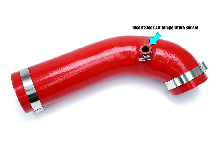 HPS Red Silicone Air Intake Hose Kit Post MAF Tube Compatible with 2012-2017 Jeep JK & Unlimited 3.6L V6, 57-1639-RED