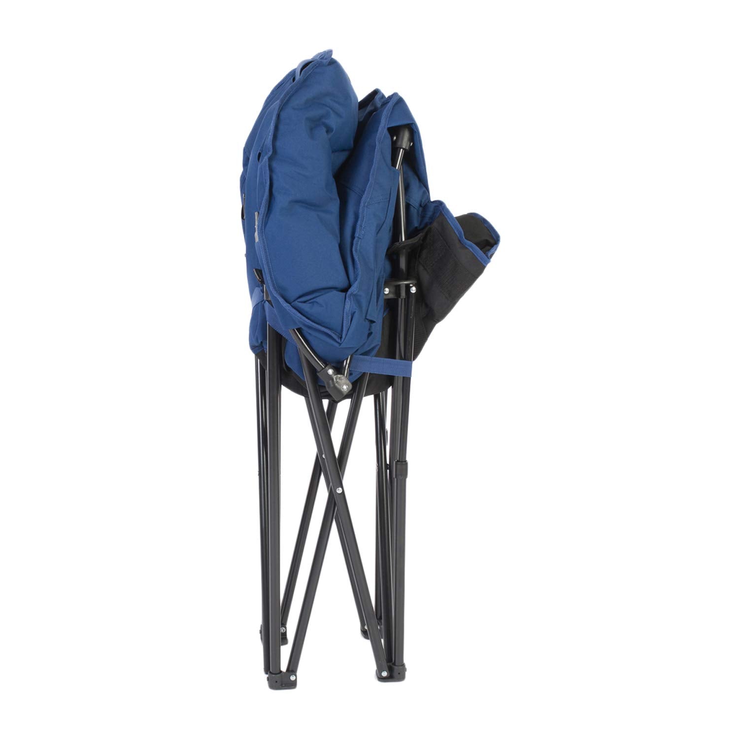 Big Dog Faulkner Bucket Chair, Blue/Black 49575