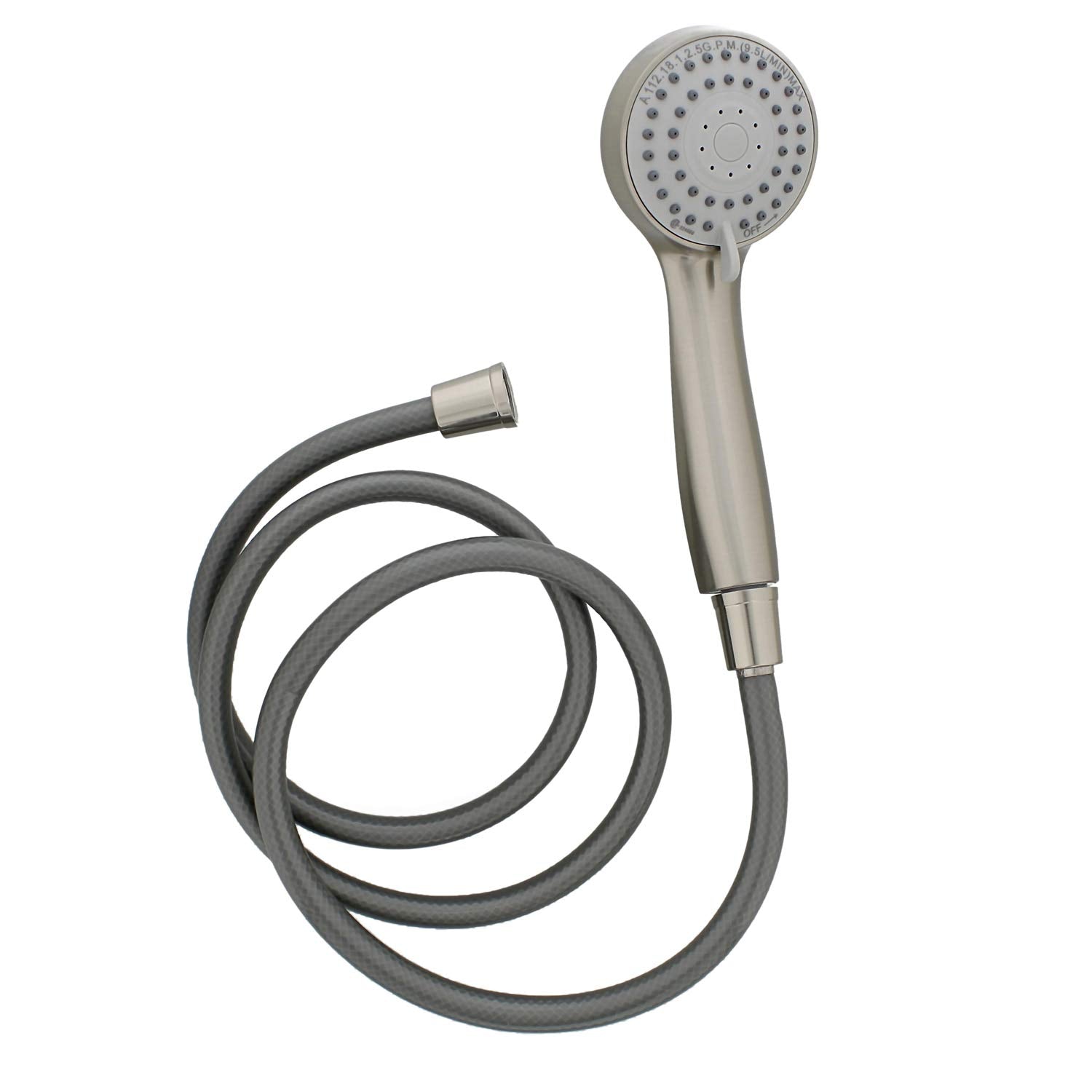 Deluxe Upgraded Empire Faucets CRD-UP-APS70N 3-Function Personal Shower Hose Kit - Brushed Nickel