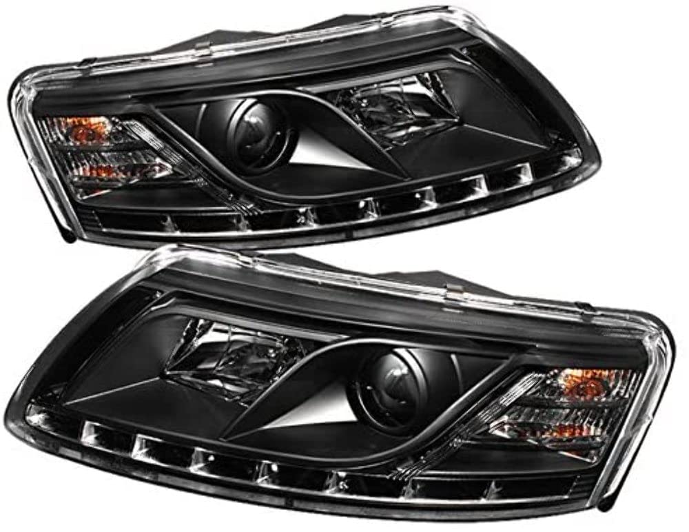 Auto Spyder 5029416 Projector Style Headlights Black/Clear