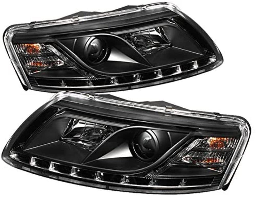 Auto Spyder 5029416 Projector Style Headlights Black/Clear