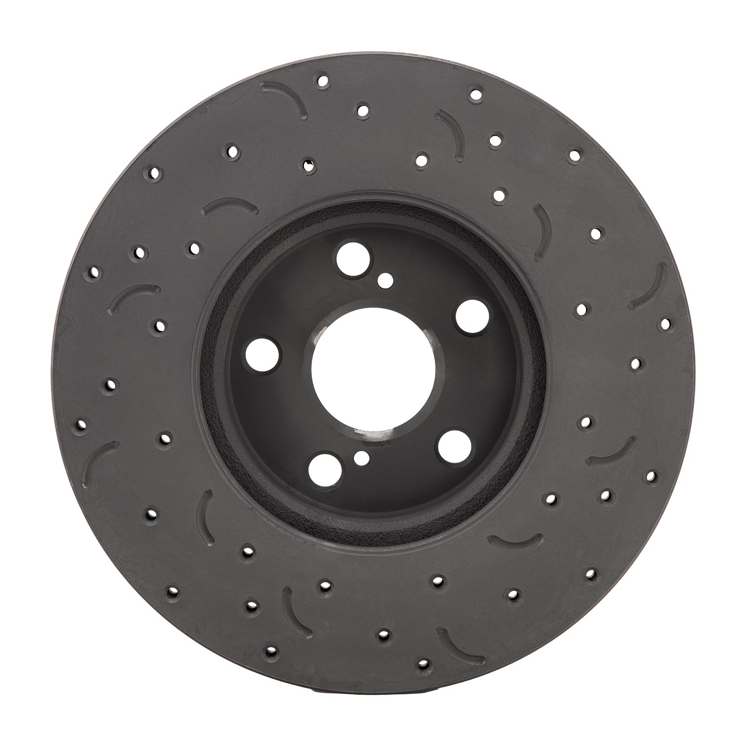 Hawk Performance Brakes - Talon HTC4979 Cross-Drilled and Slotted Vented Rotor, 10.83 in. Diameter, 1.83 in. Height