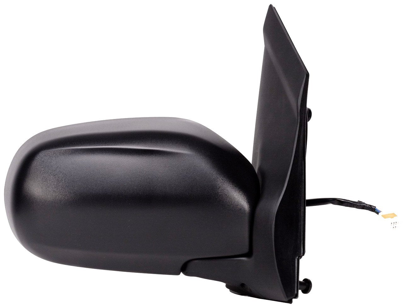 Fit System Mirror Passenger Side for Mazda MPV, Black, Heated Power, Foldaway