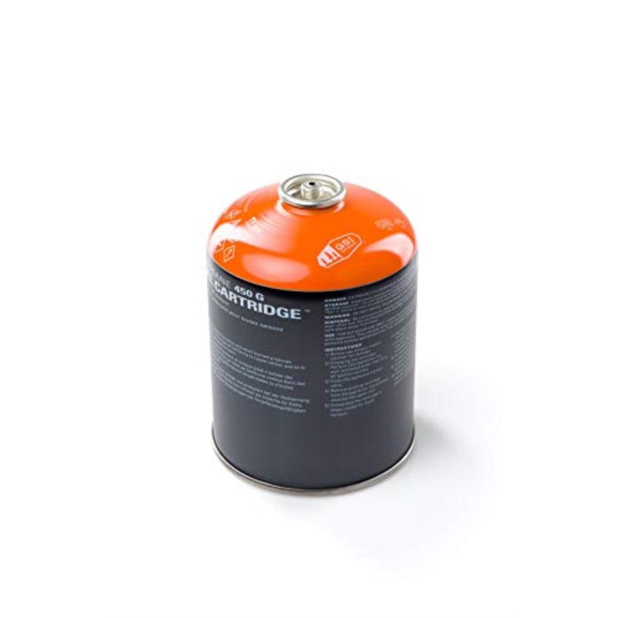 GSI Outdoors 450g Isobutane Fuel Cartridge – High-Performance Camping Stove Fuel Canister for Backpacking, Hiking, Camping & Extended Outdoor Cooking