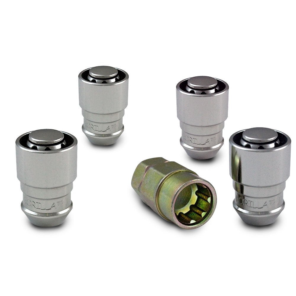 Gorilla 61621 Automotive Acorn Gorilla Guard Locks (12mm x 1.25 Thread Size) - Pack of 4