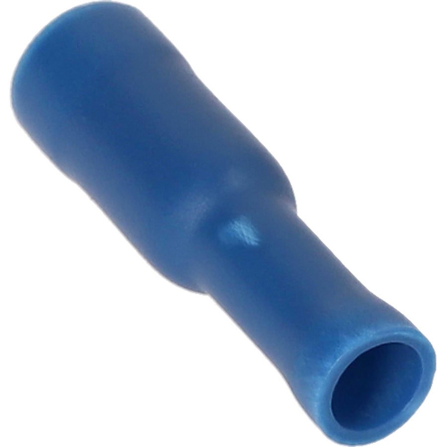 Blue Vinyl Install Bay Female Bullet Connector 16-14 Gauge .156