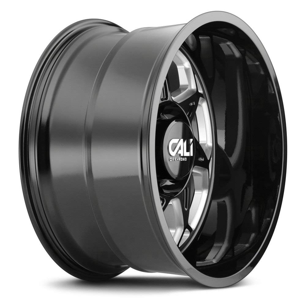 Black CALI OFF-ROAD SEVENFOLD Wheel with Painted (20 x 12. inches /6 x 139 mm, -51 mm Offset)