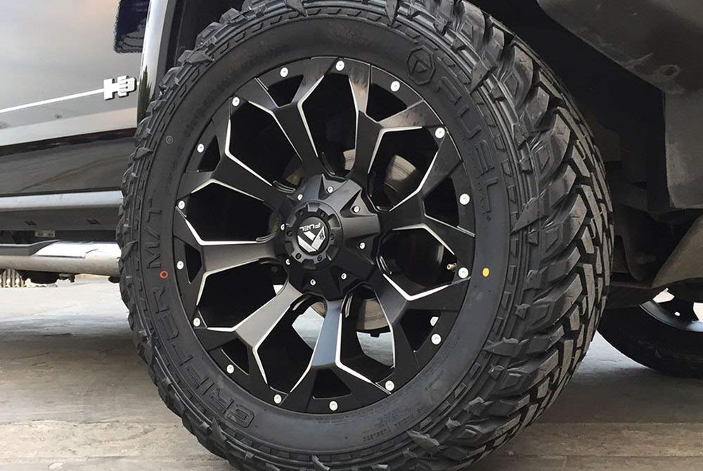 Black Fuel Offroad D546 ASSAULT Wheel with Painted (18 x 9. inches /5 x 139 mm, 20 mm Offset)