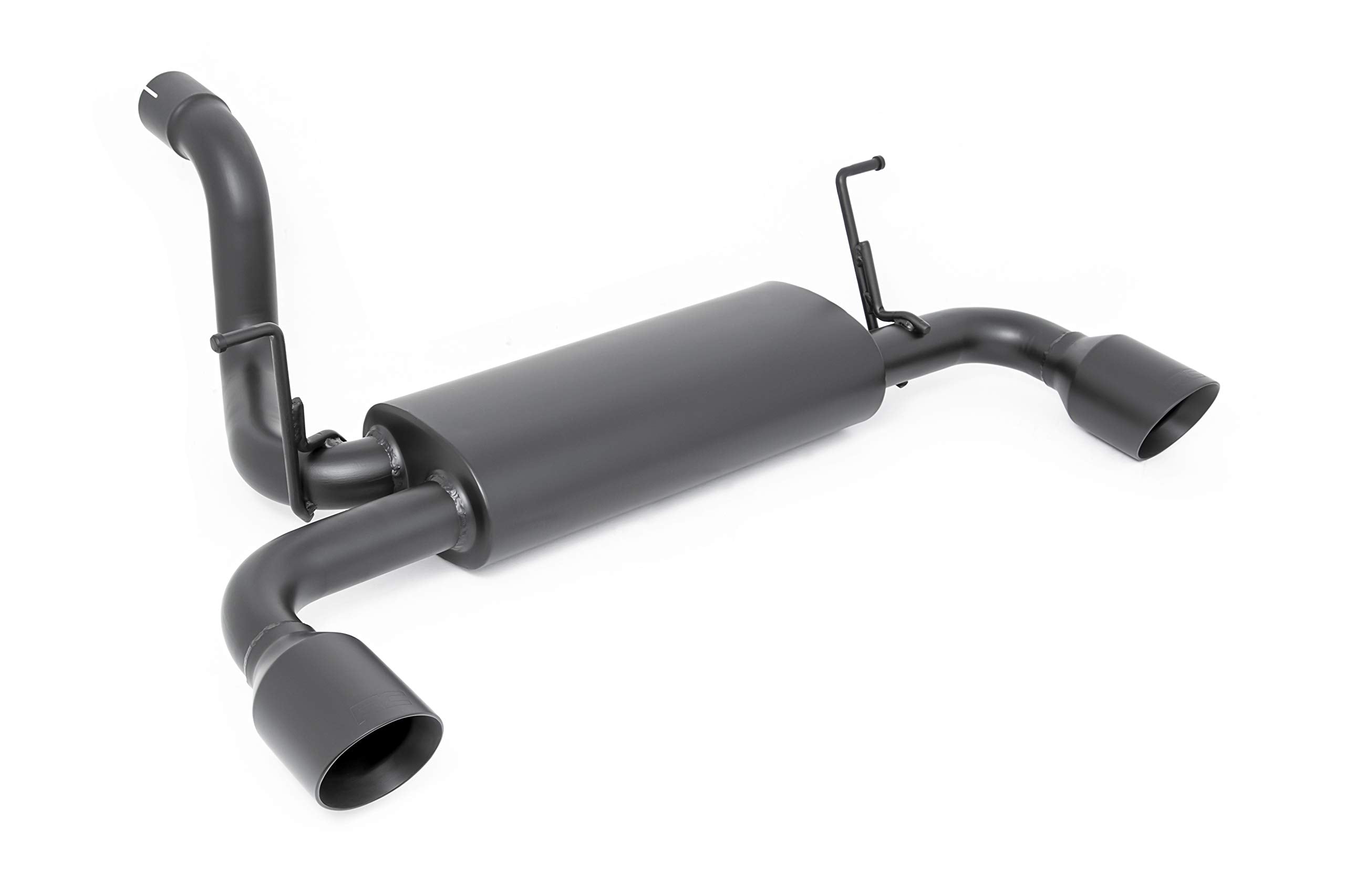 Rough Country Performance Black Dual Outlet Exhaust for 18-25 Jeep JL - 96003