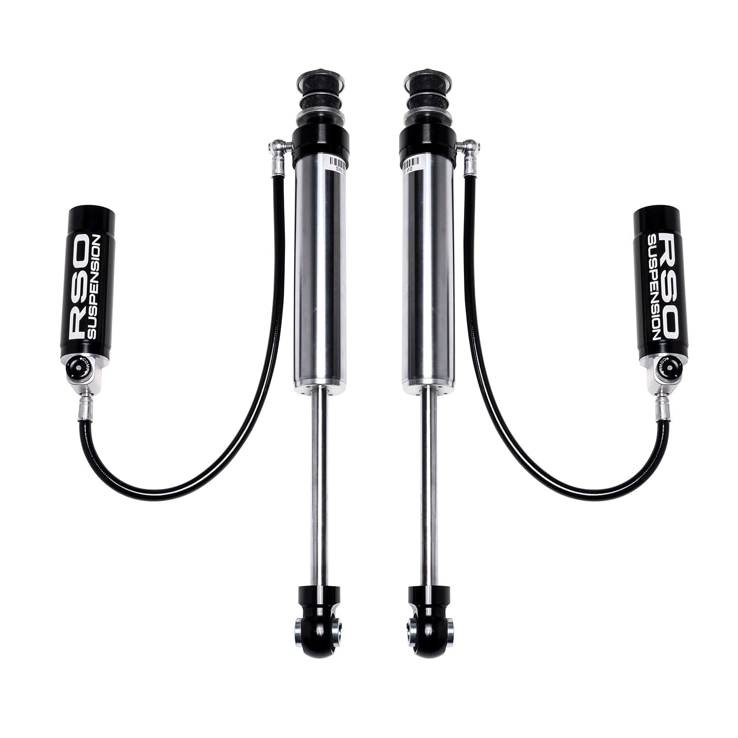 Rear RSO Suspension 2.5 Shocks Adjustable Compression Remote Reservoir 0-3 inch Lift Kits Compatible with 10-24 4Runner or 10-14 FJ Cruiser or 10-23 GX460