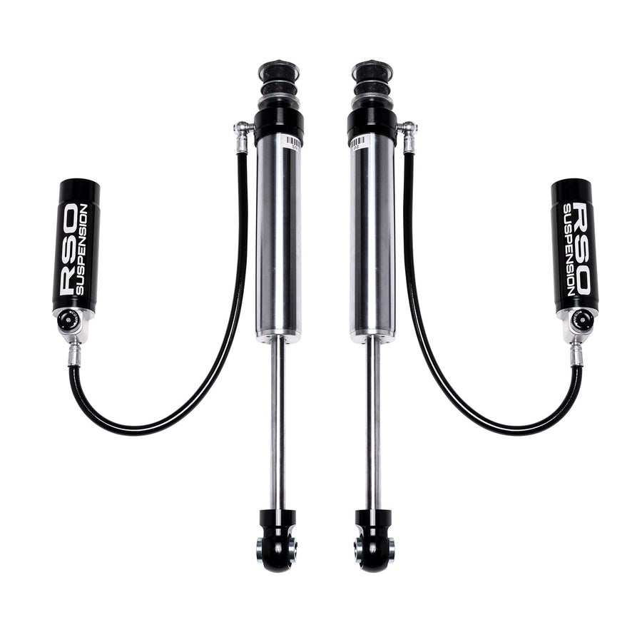 Rear RSO Suspension 2.5 Shocks Adjustable Compression Remote Reservoir 0-3 inch Lift Kits Compatible with 10-24 4Runner or 10-14 FJ Cruiser or 10-23 GX460
