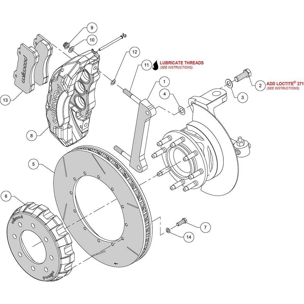 16.00" TX6R Front Kit, Ano