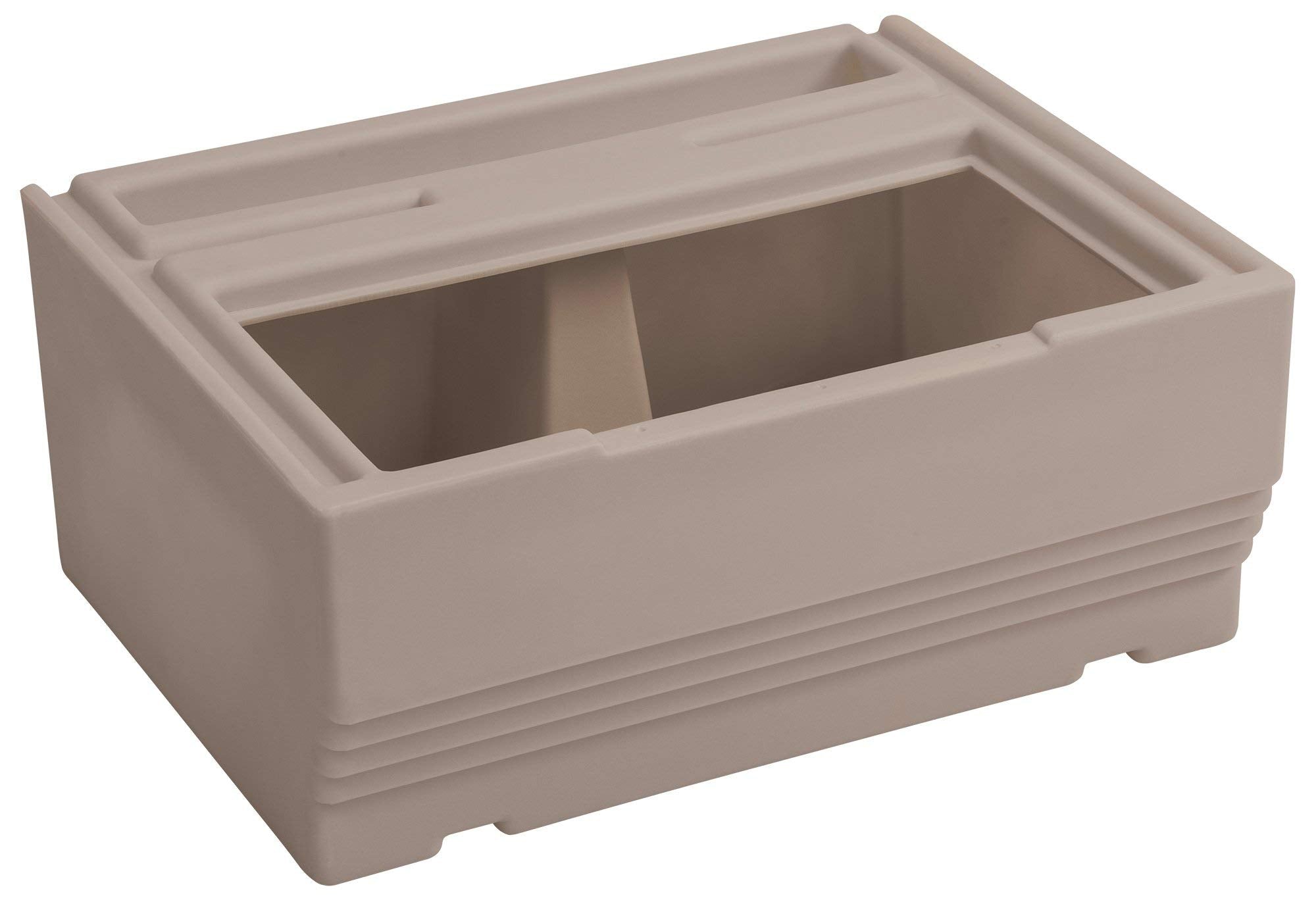 Premier Series Wise BM1143-1B-1725 Pontoon 27-Inch Bench Base Only, Mocha Java