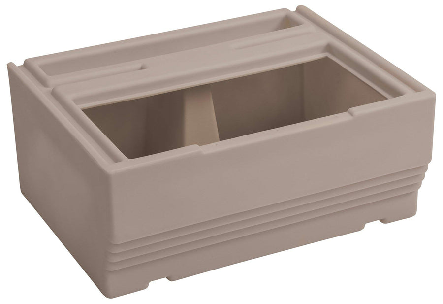 Premier Series Wise BM1143-1B-1725 Pontoon 27-Inch Bench Base Only, Mocha Java