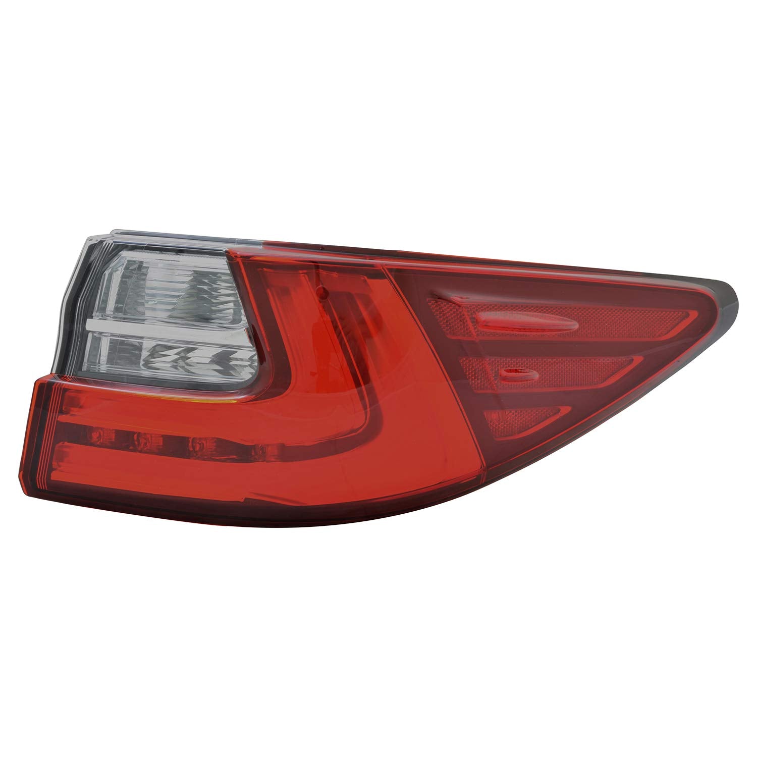 Right TYC Tail Light Assembly Compatible with 2016-2018 Lexus ES350