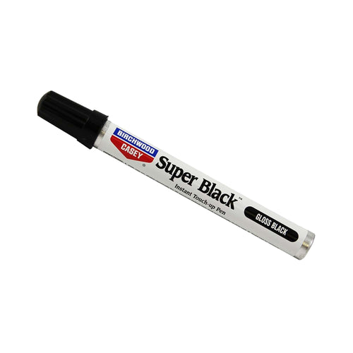 Birchwood Casey Fast-Drying Long-Lasting Super Black Touch-Up Pen for Deep Scratches and Worn Areas, GLOSS BLACK, 0.33 OUNCE