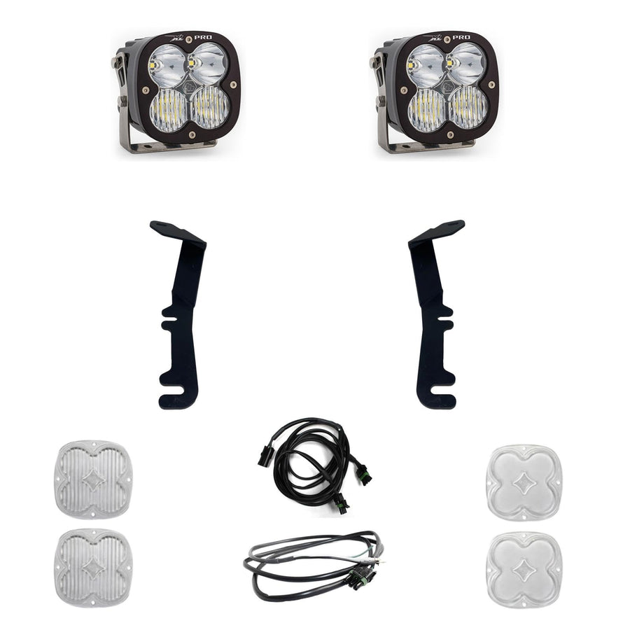 Baja Designs A-Pillar Light Kit XL Pro LED for Dodge RAM 1500 Rebel 2019-22, 1500 TRX 2021-23 Truck (Driving/Combo; Clear)