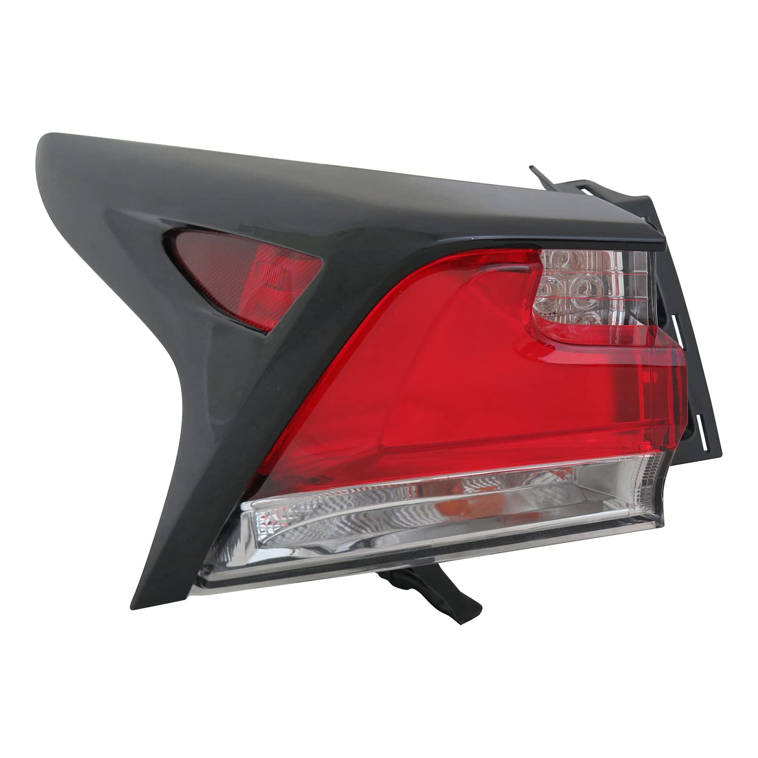 Left TYC Tail Light Assembly Compatible with 2015-2017 Lexus NX200t